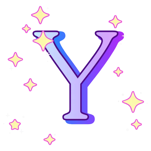 Стикер 54 decor #fonts #static #vector