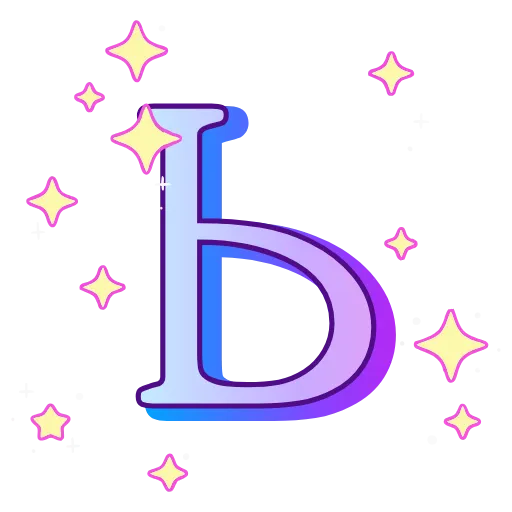 Стикер 30 decor #fonts #static #vector