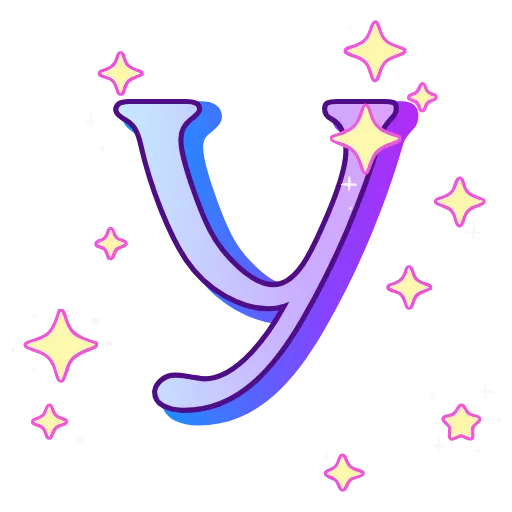 Стикер 21 decor #fonts #static #vector
