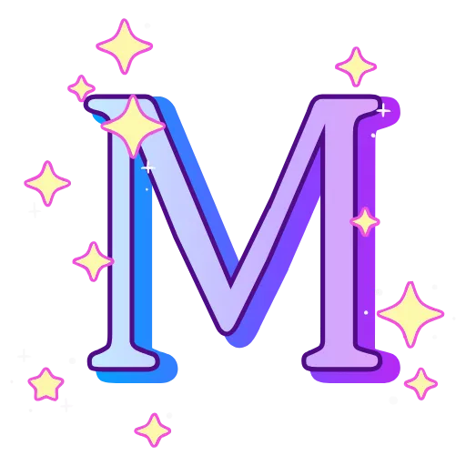 Стикер 14 decor #fonts #static #vector