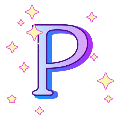 Стикер 18 decor #fonts #static #vector