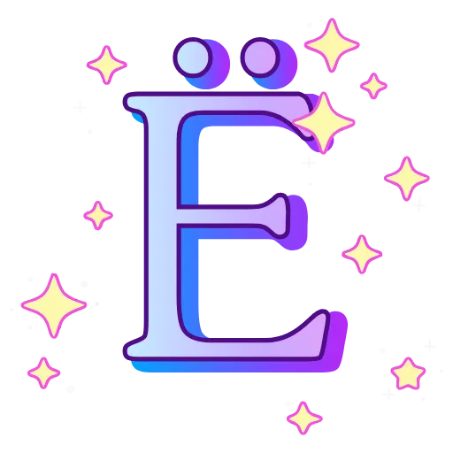 Стикер 7 decor #fonts #static #vector