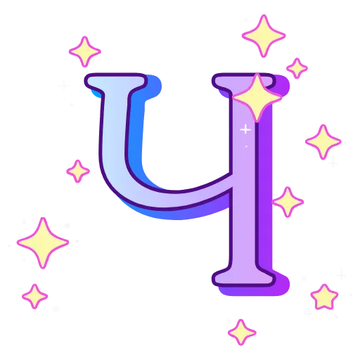 Стикер 25 decor #fonts #static #vector