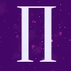 🎆 Эмодзи «Фиолетовые магические буквы и эмодзи» для Telegram