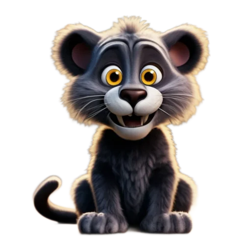 🐈‍⬛ Стикер «Magical animals» для Telegram