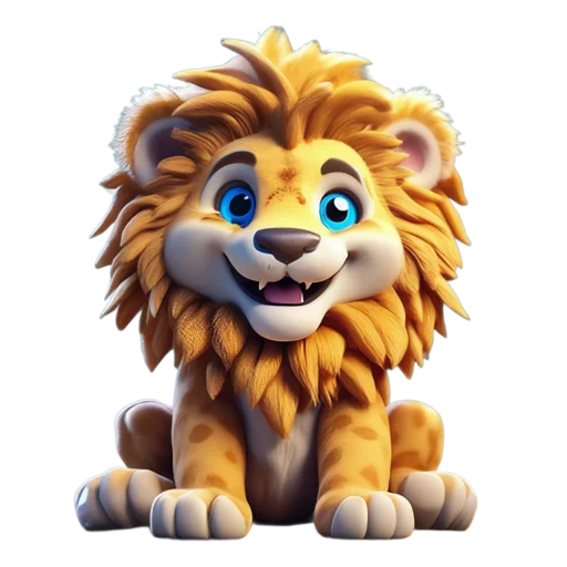 🦁 Стикер «Magical animals» для Telegram