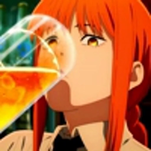 🍺 Эмодзи «Makima Chainsaw ManМакима Человек Бензопила» для Telegram