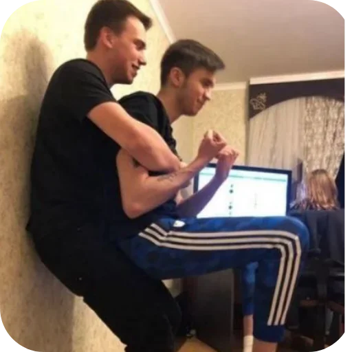 🪑 Стикер «Максим Спокойнич» для Telegram