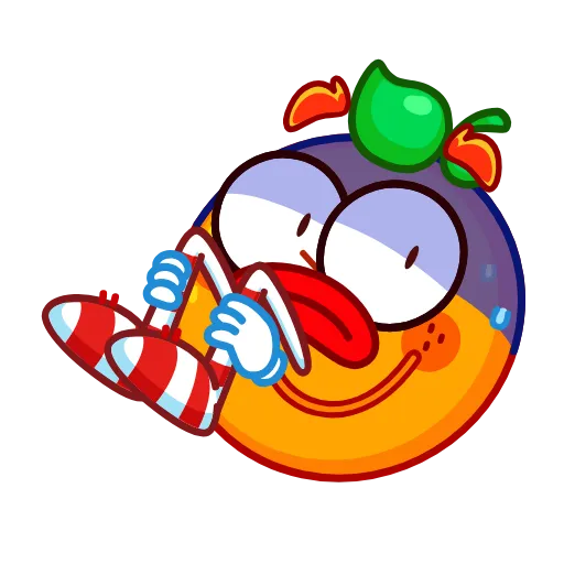 🫠 Эмодзи «Мандариныч» для Telegram