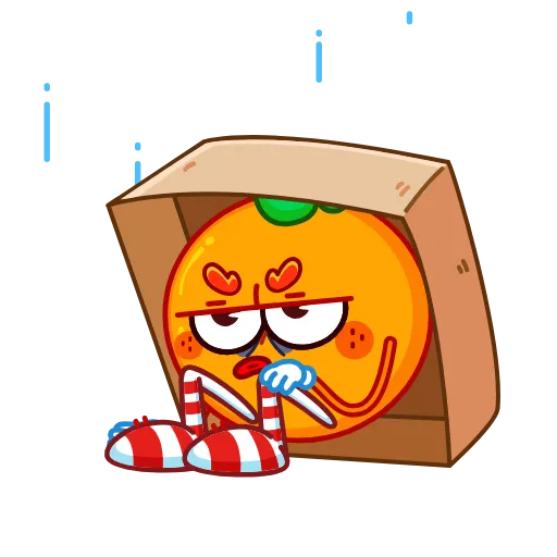 😒 Эмодзи «Мандариныч» для Telegram