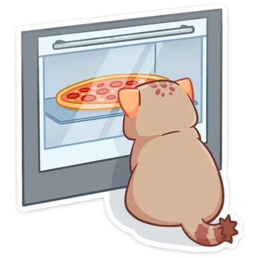 🍕 Стикер «Манул Ур без надписей» для Telegram