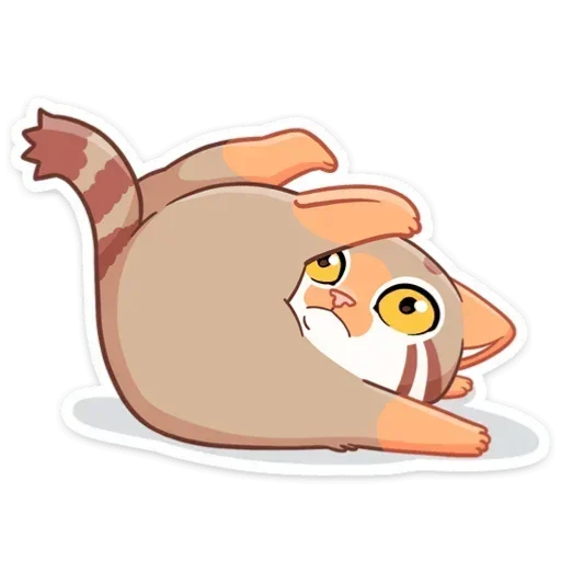 😐 Стикер «Манул Ур без надписей» для Telegram