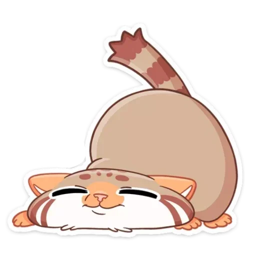 😑 Стикер «Манул Ур без надписей» для Telegram
