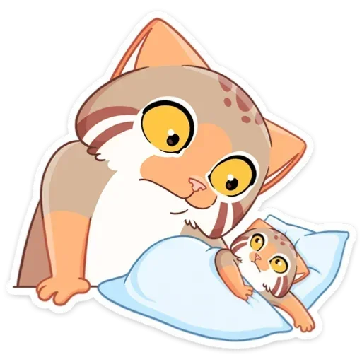 😳 Стикер «Манул Ур без надписей» для Telegram