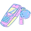 Стикер 44 📞💿✉️🥛🫧🎮🥡