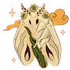 Стикер 21 复古表情包