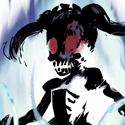 💀 Стикер «- ꕨ ⊹» для Telegram