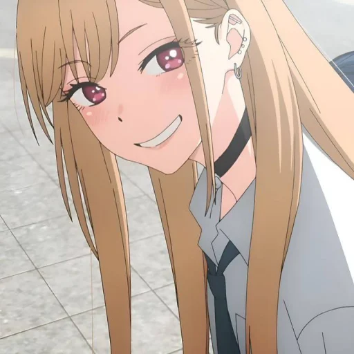 🍥 Стикер «Marin Kitagawa» для Telegram