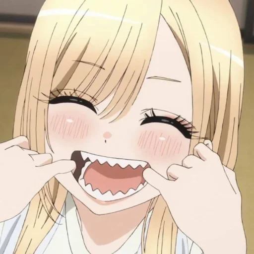 🍥 Стикер «Marin Kitagawa» для Telegram