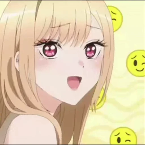 🍥 Стикер «Marin Kitagawa» для Telegram