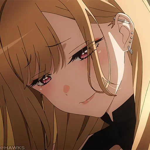 🍥 Стикер «Marin Kitagawa» для Telegram