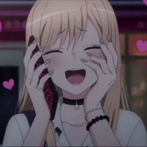 🍥 Стикер «Marin Kitagawa» для Telegram