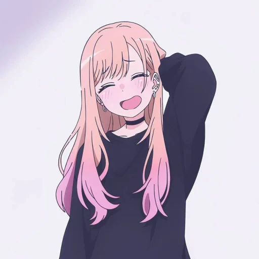🍥 Стикер «Marin Kitagawa» для Telegram