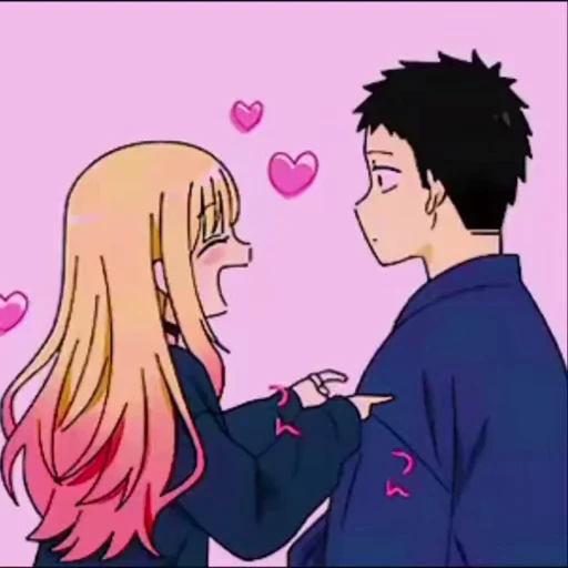 🍥 Стикер «Marin Kitagawa» для Telegram