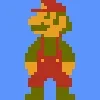 Стикер 13 Строим уровни Super Mario прямо в Телеграм