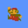Стикер 4 Строим уровни Super Mario прямо в Телеграм