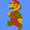 Стикер 12 Строим уровни Super Mario прямо в Телеграм