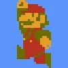 Стикер 11 Строим уровни Super Mario прямо в Телеграм