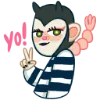 ✌️ Эмодзи «Маришка» для Telegram
