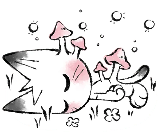 🐱 Стикер «Марк без надписей» для Telegram