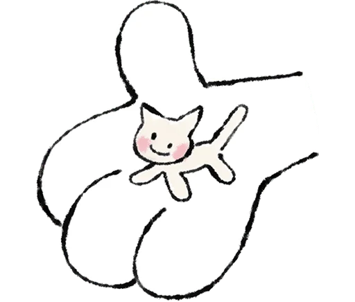 🐱 Стикер «Марк без надписей» для Telegram