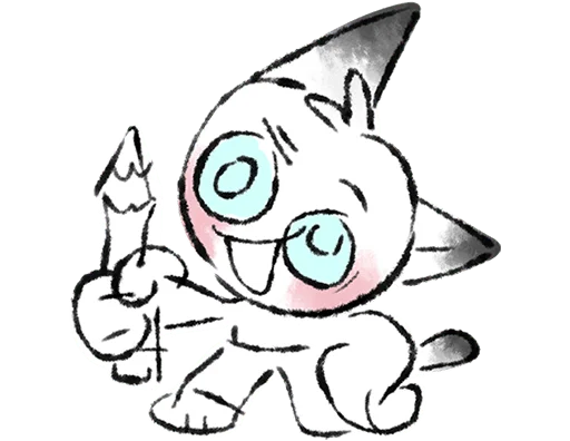 🐱 Стикер «Марк без надписей» для Telegram