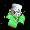 Стикер 10 Marshmallow