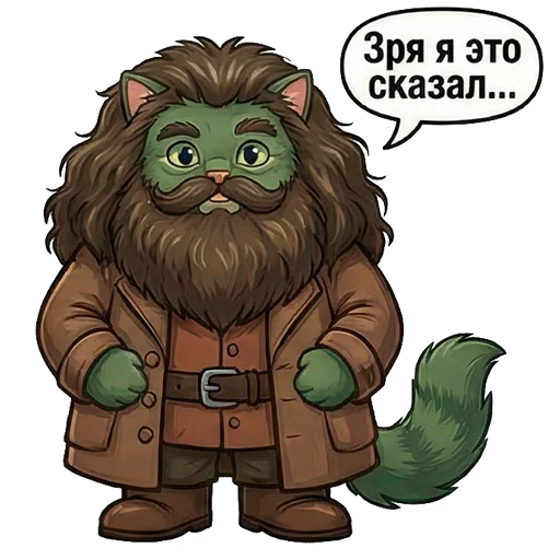 🧙‍♀️ Стикер «Marsik The Cat» для Telegram