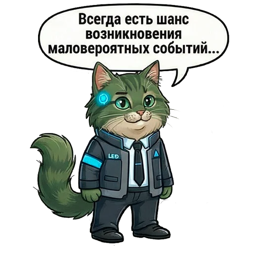 🤖 Стикер «Marsik The Cat» для Telegram