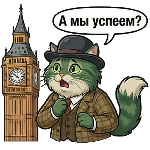 🙀 Стикер «Marsik The Cat» для Telegram