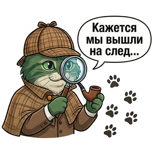 🤓 Стикер «Marsik The Cat» для Telegram