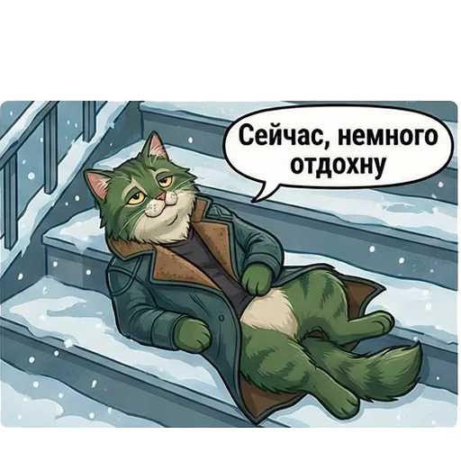 😔 Стикер «Marsik The Cat» для Telegram