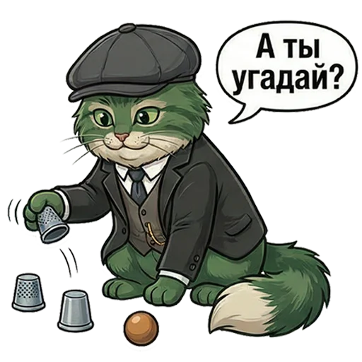 🫵 Стикер «Marsik The Cat» для Telegram