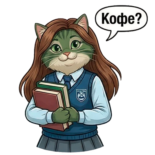 ☕️ Стикер «Marsik The Cat» для Telegram