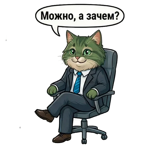 🤔 Стикер «Marsik The Cat» для Telegram