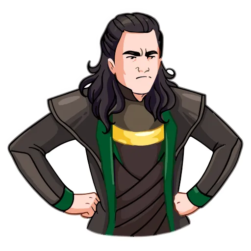 Стикер 10 Loki