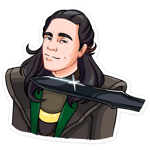 Стикер 5 Loki