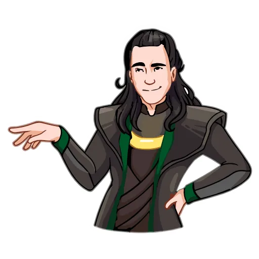 Стикер 6 Loki