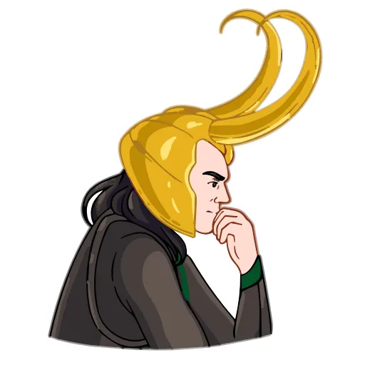 Стикер 8 Loki