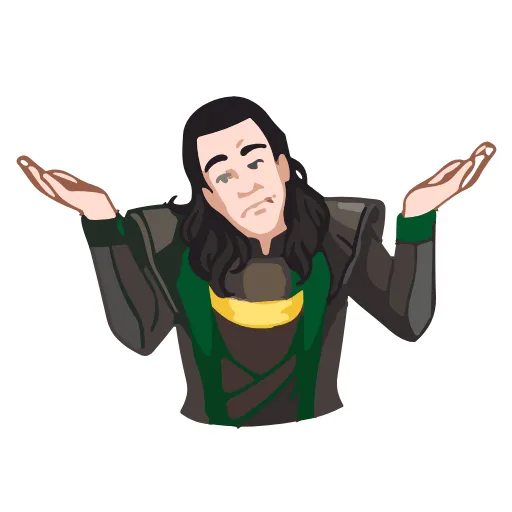 Стикер 23 Loki